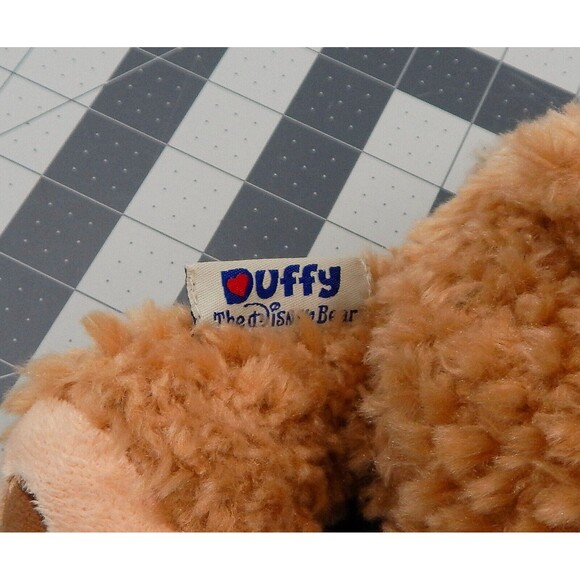 Walt Disney Store Hidden Mickey Duffy Teddy Bear Plush 12 Inch Stuffed Animal - Picture 8 of 11